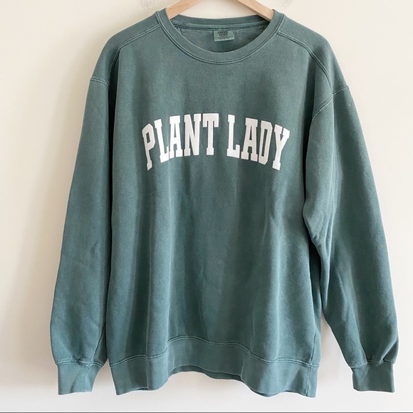 PLANT LADY Oversized Collegiate sweatshirt - Picture 6 of 10